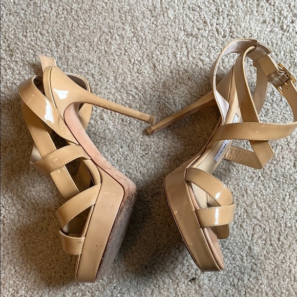 Jimmy Choo Patent Leather Heels - Picture 3 of 6